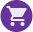 ícone de carrinho de compras