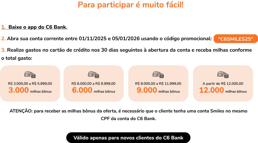 Para participar é muito fácil!