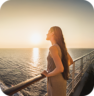 Embarque em Cruzeiros pelo Mundo, ganhe 20% OFF ou 11 milhas por real gasto.